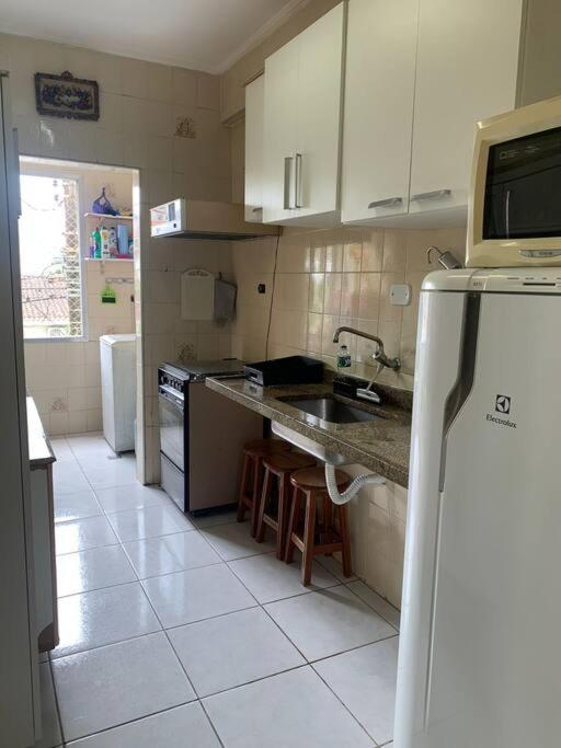 Apartamento No Guaruja Para 8 Pessoas Esterno foto